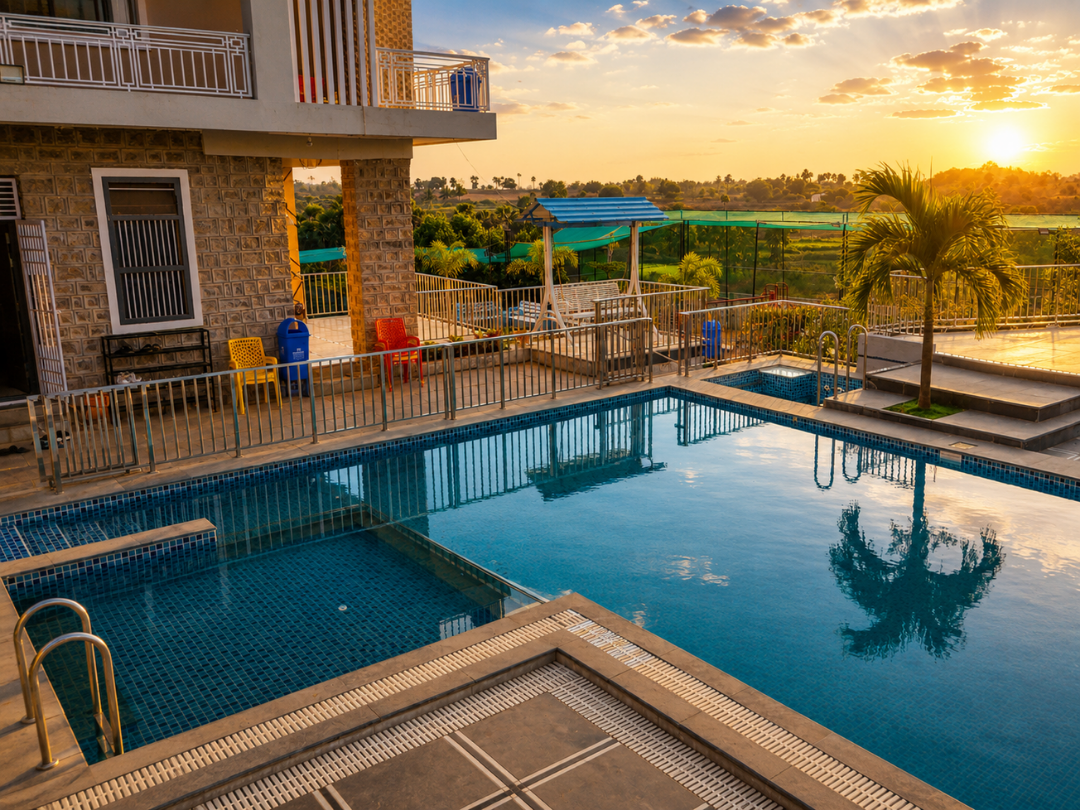 Morvia Farmstay Swimming Pool